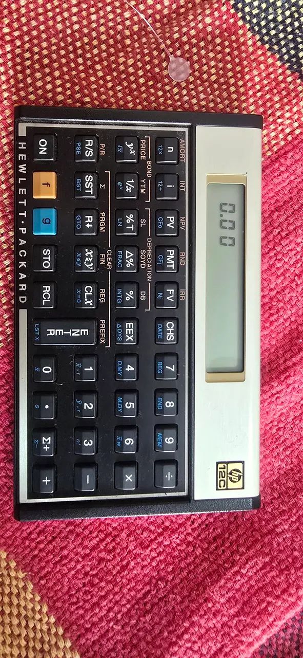 [Brechó] Calculadora HP 12C  - Foto 4