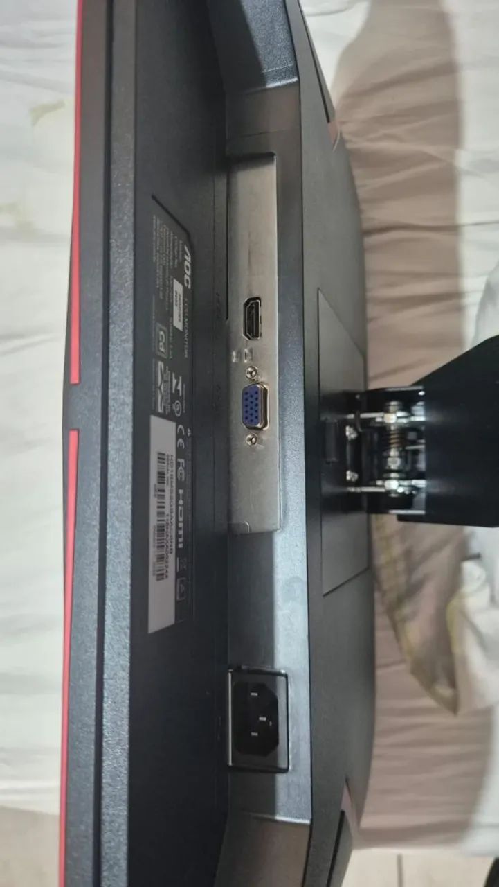 Vendo monitor AOC Speed 24 Polegadas, Full HD, 75hz, painel IPS.  - Foto 4