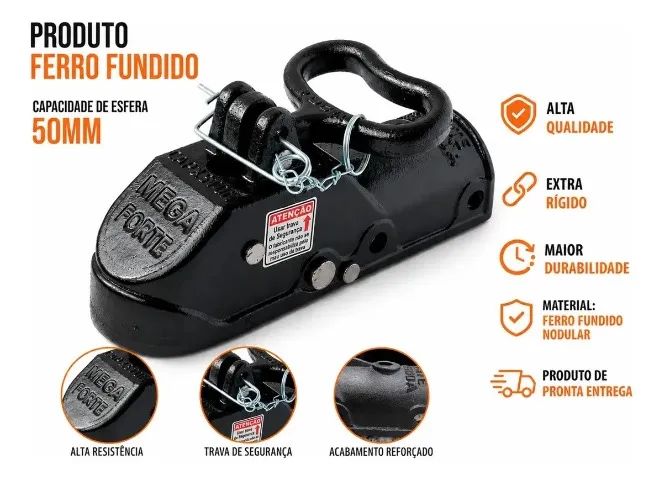 MUNHECA REFORÇADA 3.800 QUILOS  - Foto 2