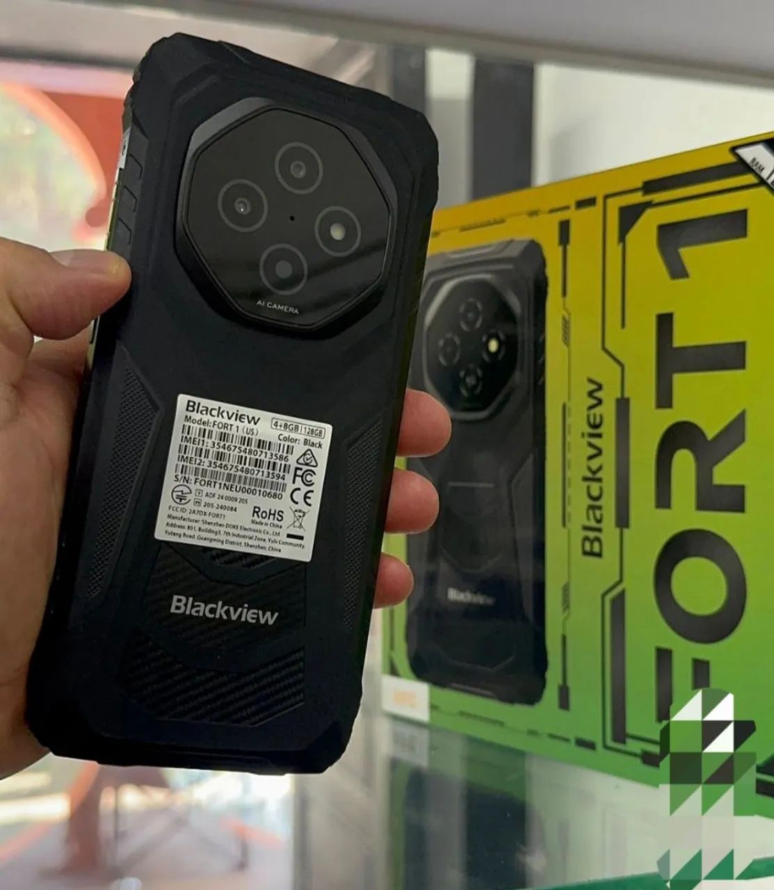 Blackview fort1 256 gb lacrado  - Foto 3