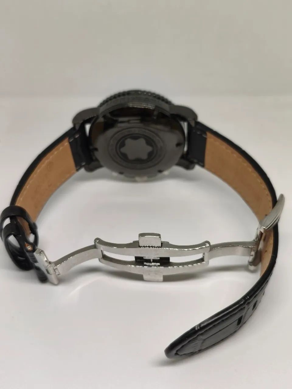 RELÓGIO MONTBLANC SPORT CHRONOGRAPH AUTOMATIC 200M BLACK DLC 44MM - Foto 4