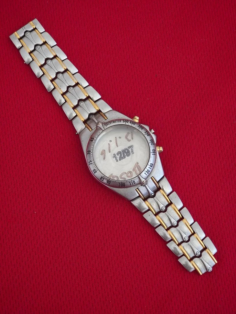 Caixa Relógio Tissot PR200 Quartz Aço E Ouro - Foto 4