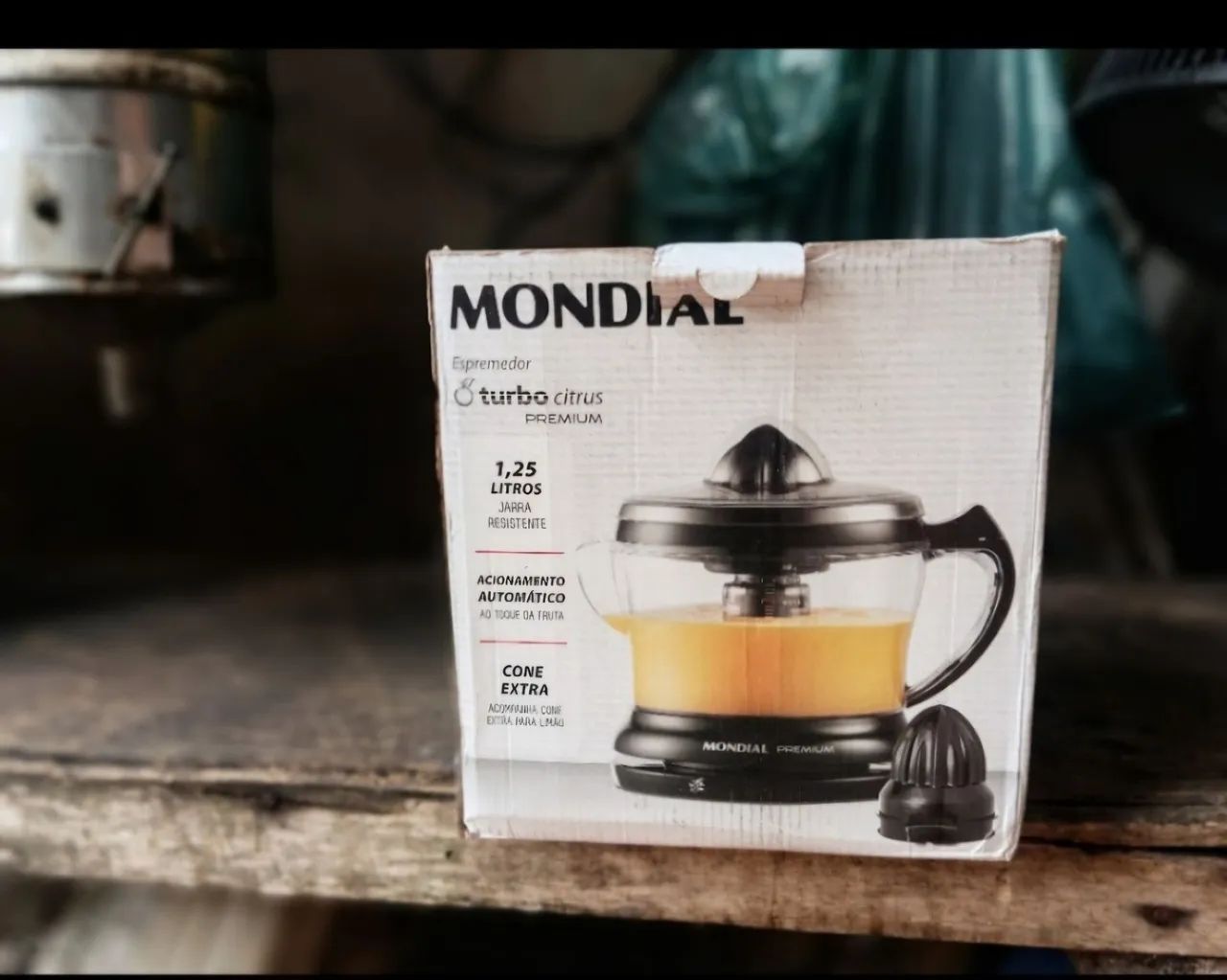 Espremedor Mondial Turbo Citrus Premium 1,25L - Novo na Caixa - Foto 2