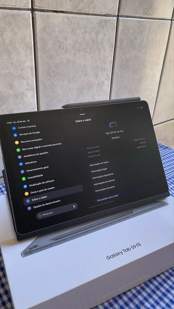 Samsung Galaxy Tab S9FE - 128GB / 6GB RAM - Foto 2