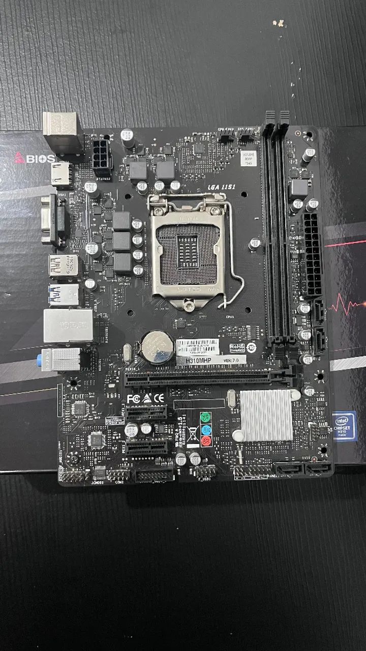 Placa-mãe compatível com Intel 8ª/9ª Gen