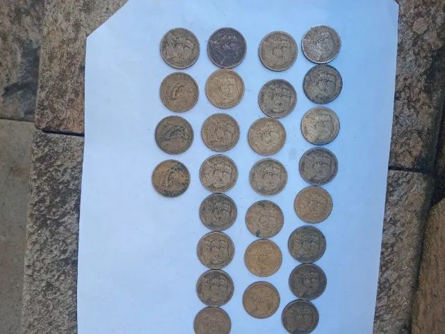 20 Moedas De 1000 Réis 1922, 1924, 1927