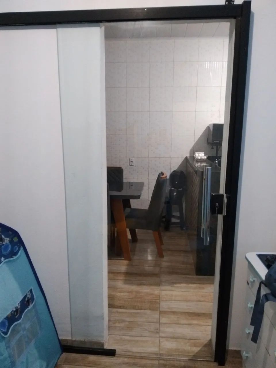 Vendo porta de vidro completa 