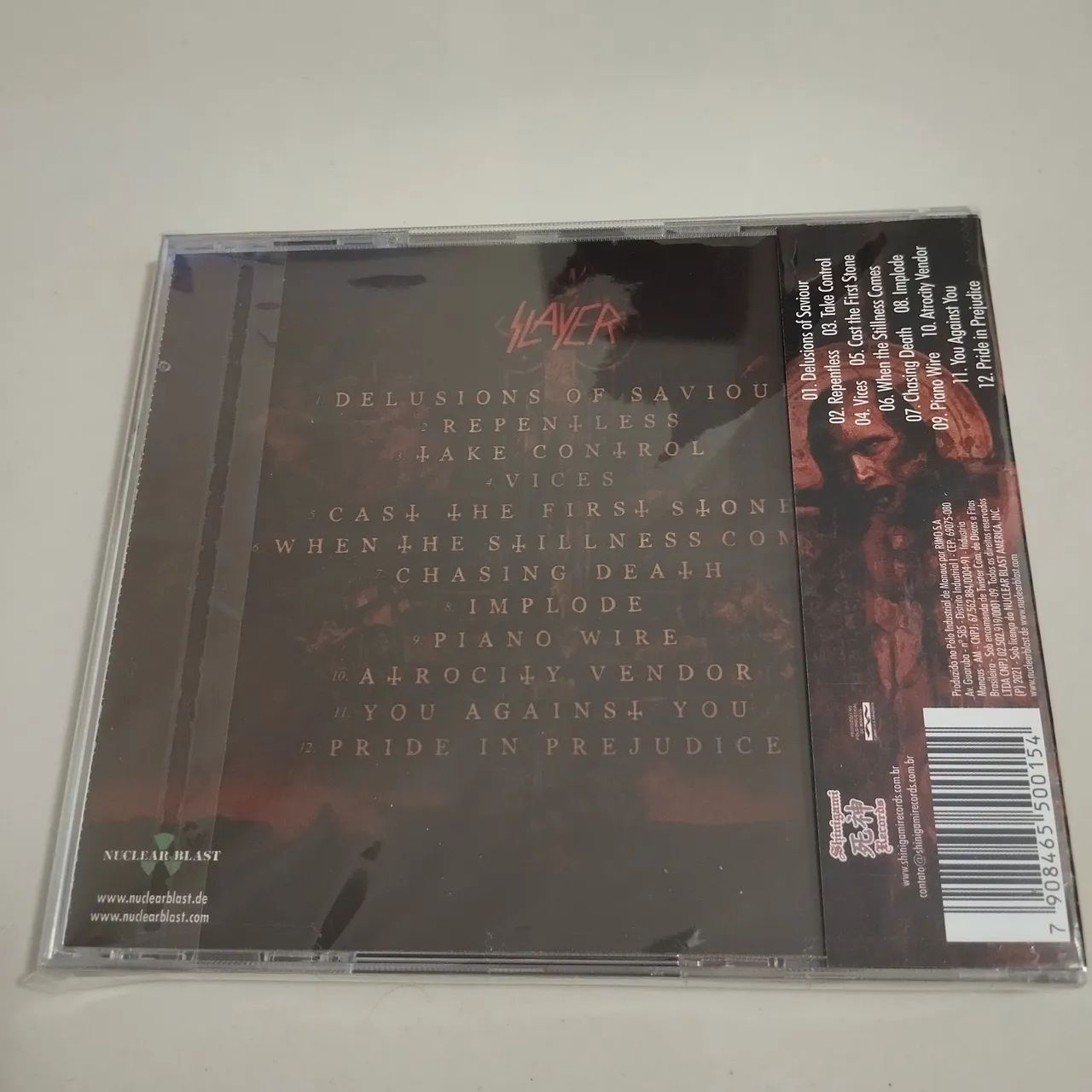 Cd Slayer Repentless nacional - Original remaster - Foto 2