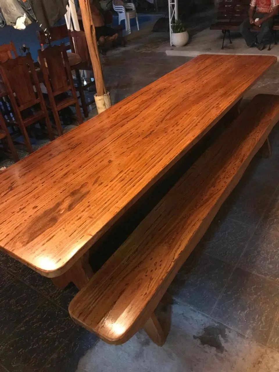 MESA DE MADEIRA BRUTA  - Foto 3