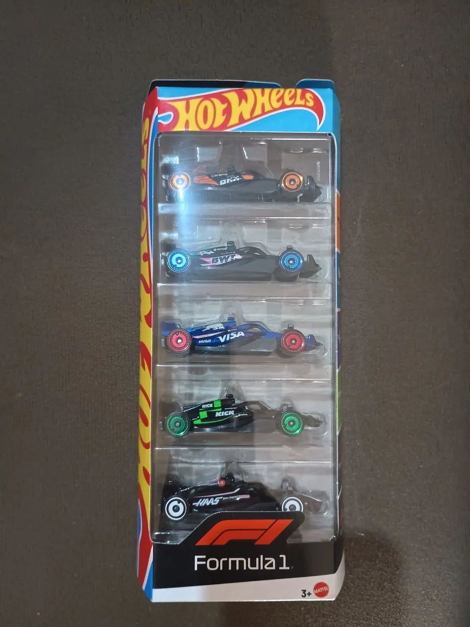 FIVE PACK HOTWHEELS FÓRMULA 1 (2024) *LACRADO