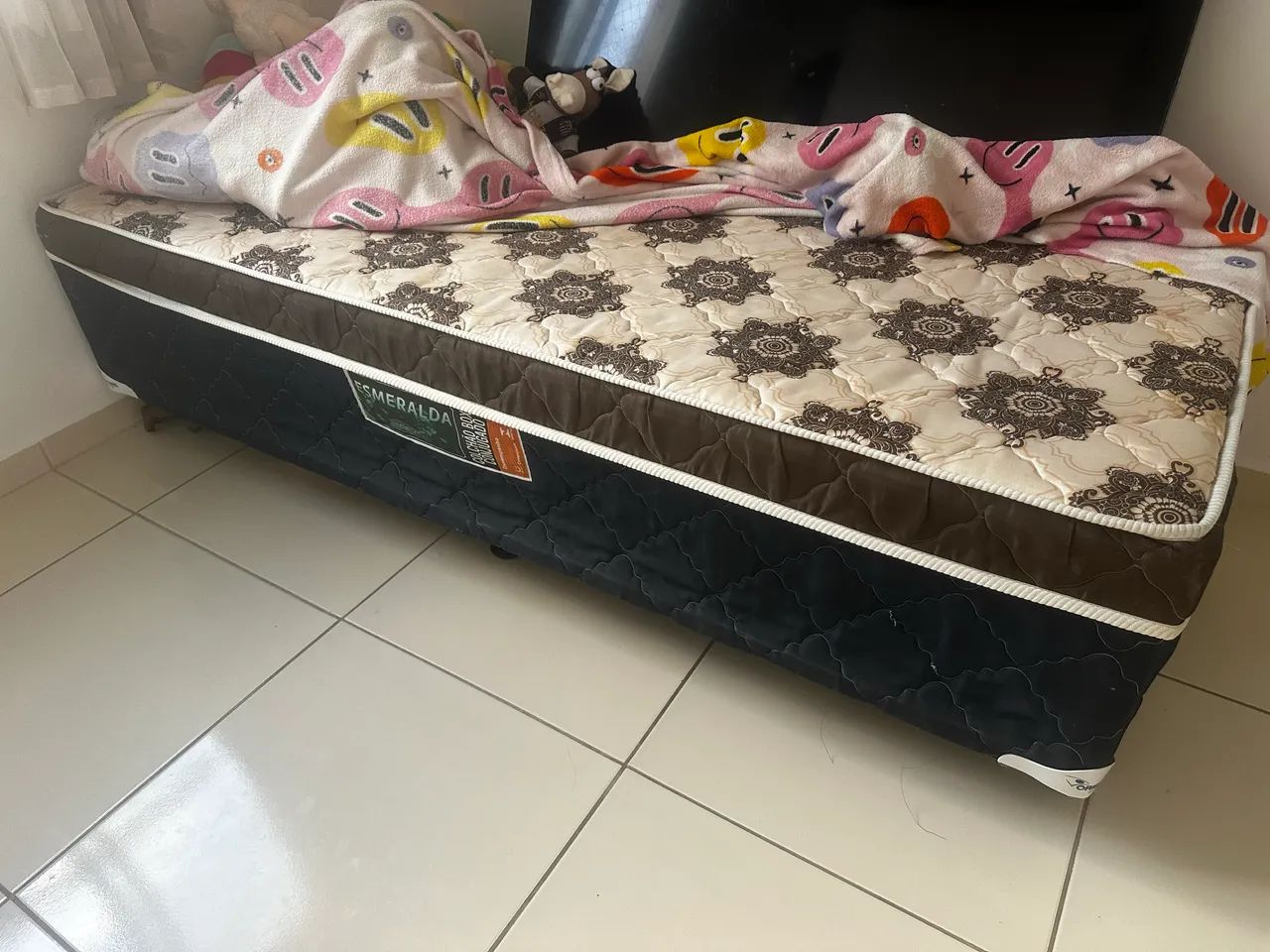 Cama box solteiro marca Ekoflex