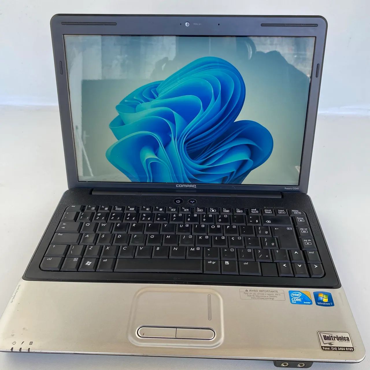 Notebook Compaq Presario CQ40 | Core 2 Duo | Bateria Nova | Windows 11 Pro  - Foto 2
