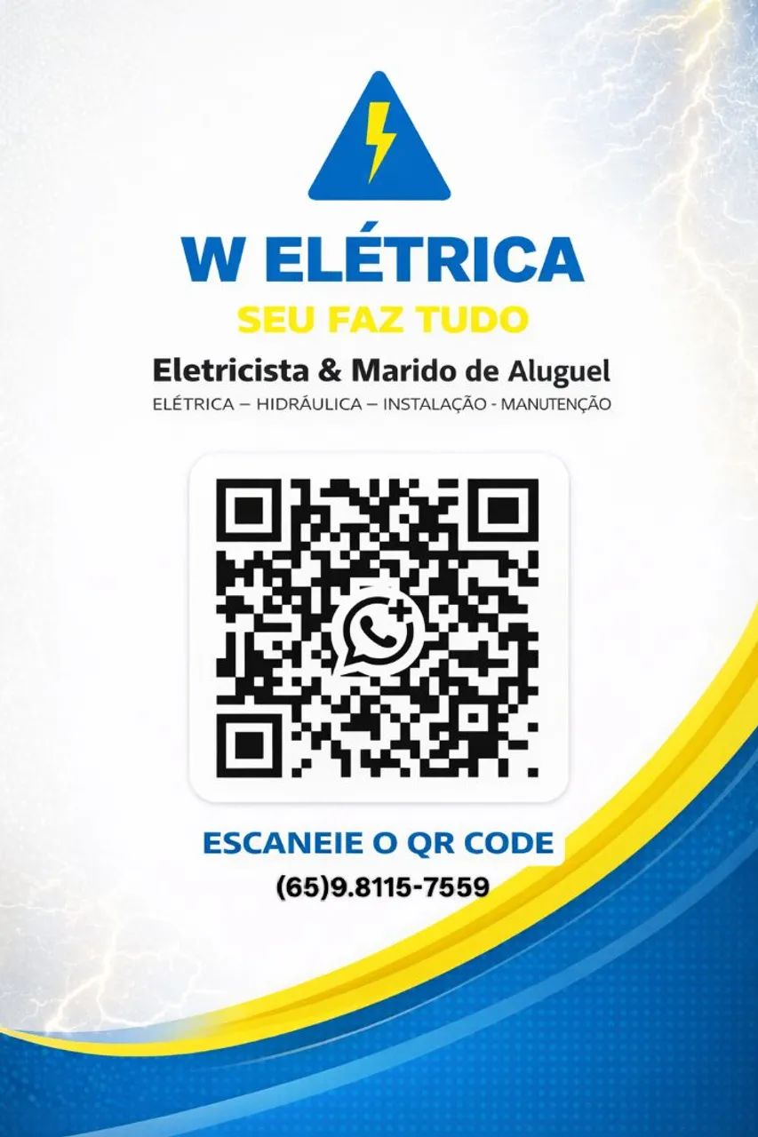 ELETRICISTA | MARIDO DE ALUGUEL | W ELÉTRICA SFT