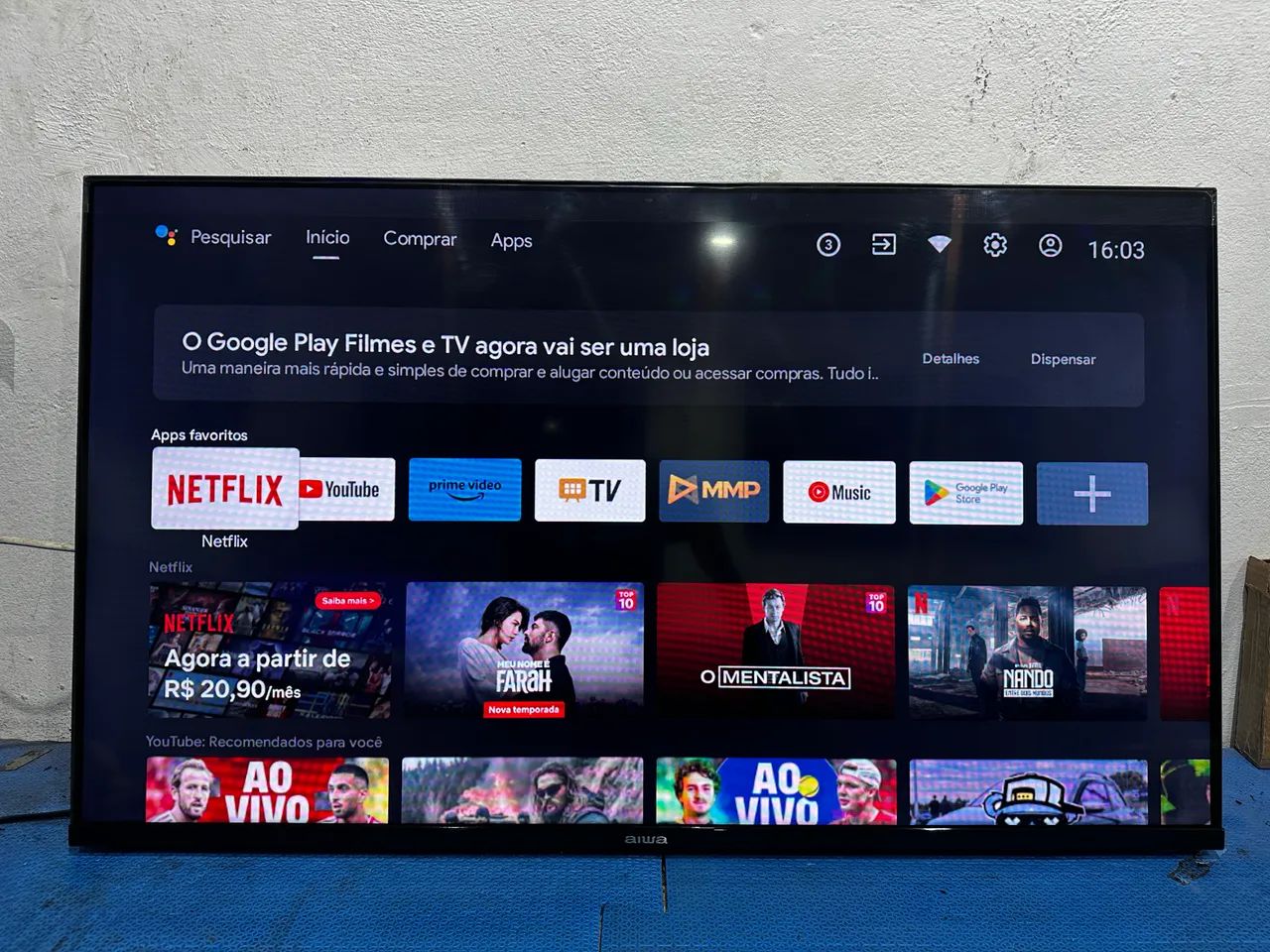 Televisão 43 AIWA Smart 