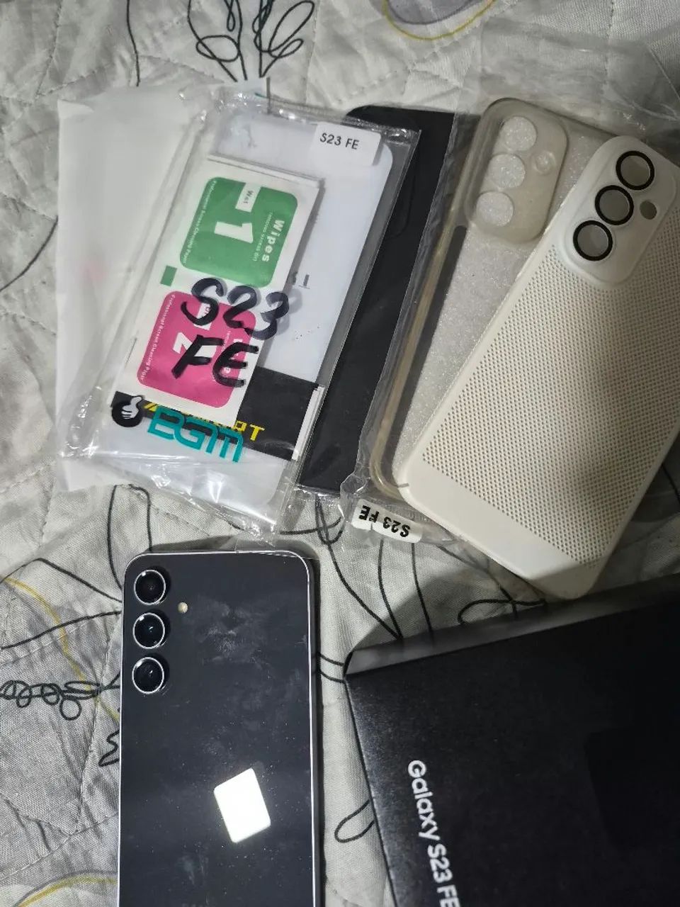 Samsung s23 FE 256gb - Impecável - Com nota fiscal e caixa original - Foto 3