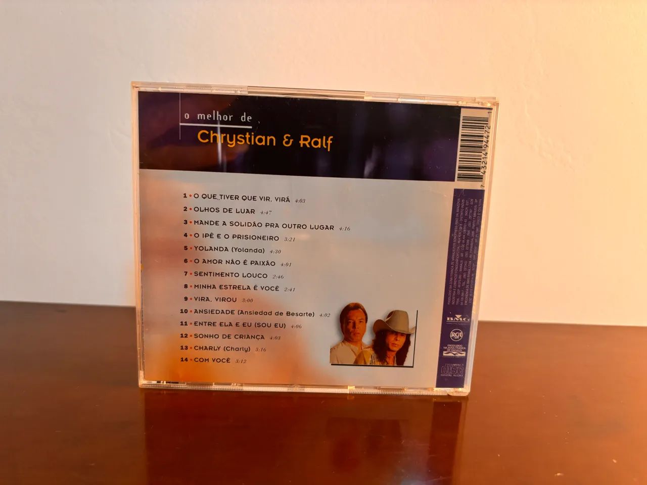 Cd O Melhor De Chrystian E Ralf 1998, Original - Foto 2