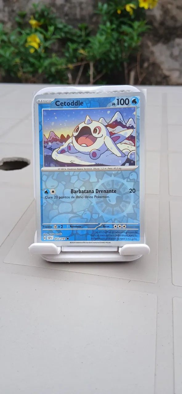 Carta Pokemon Cetoddle
