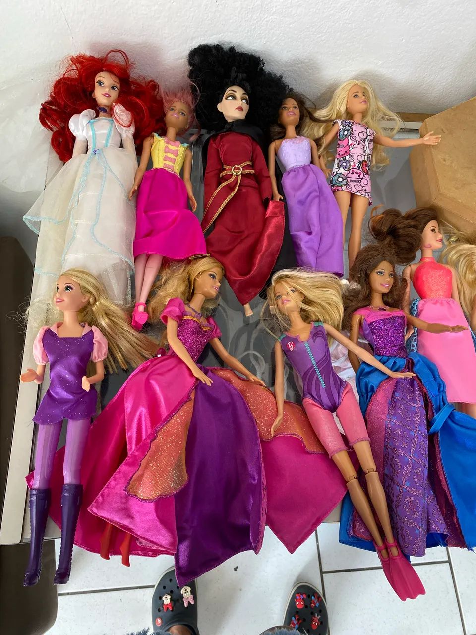 Coleção de bonecas da Barbie 