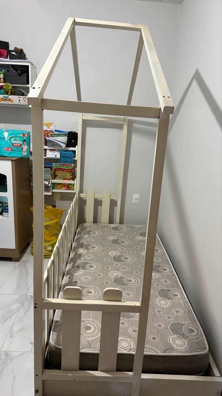 Cama montessoriana com colchão  - Foto 4
