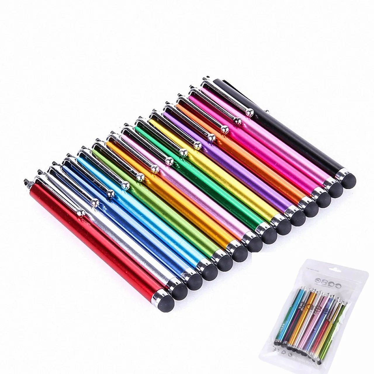 Caneta pen Touchscreen para tablet e Celular - 10 Cores Vibrantes touch - Foto 2
