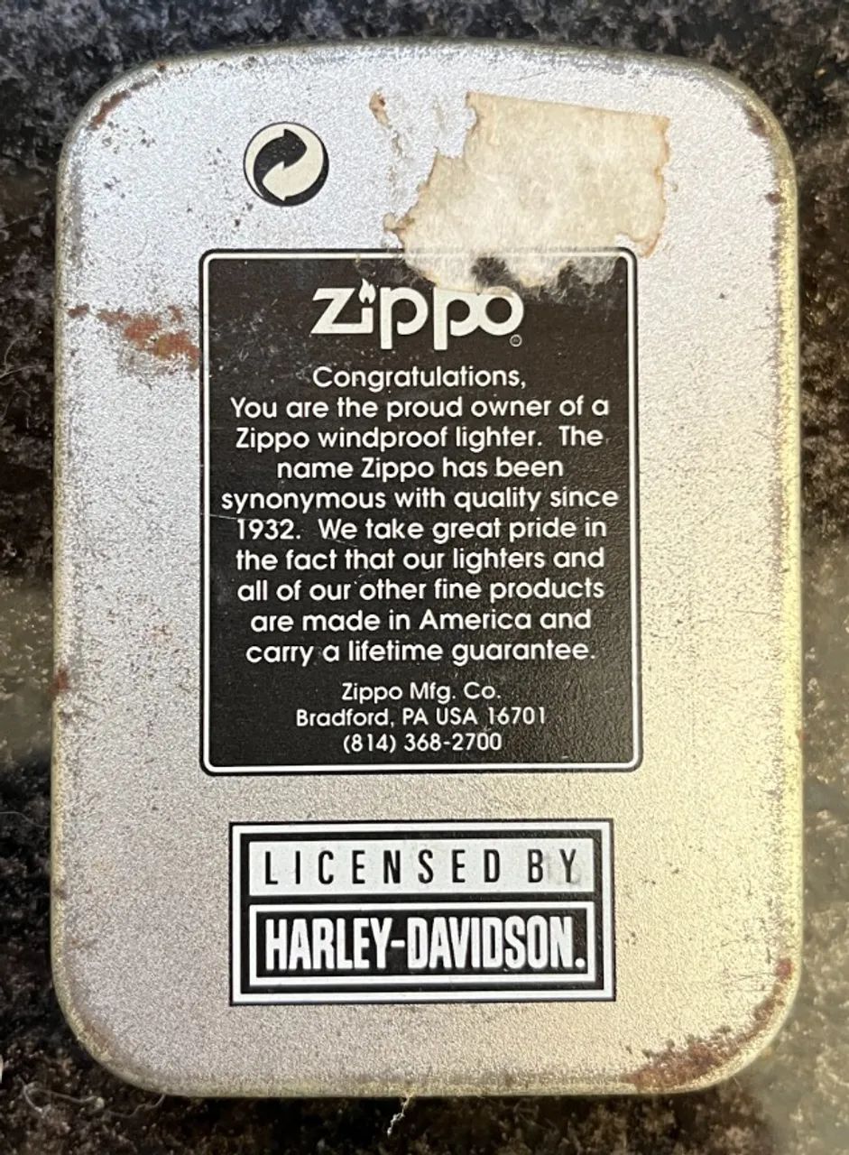 Zippo Harley Davidson Original - Foto 4
