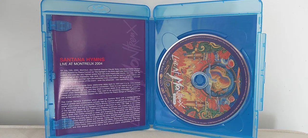 Blu-ray Santana Live At Montreux 2004 - Foto 2