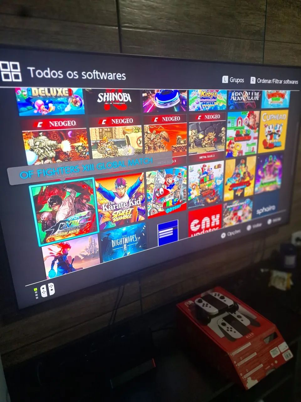 Nintendo switch Oled Desbloqueado completo 