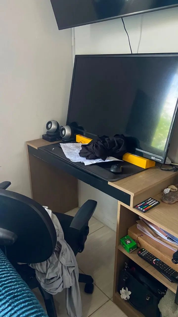 Escrivaninha em L + Cadeira de Escritório | Conjunto - Foto 3