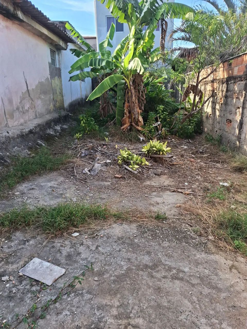 são três barracões