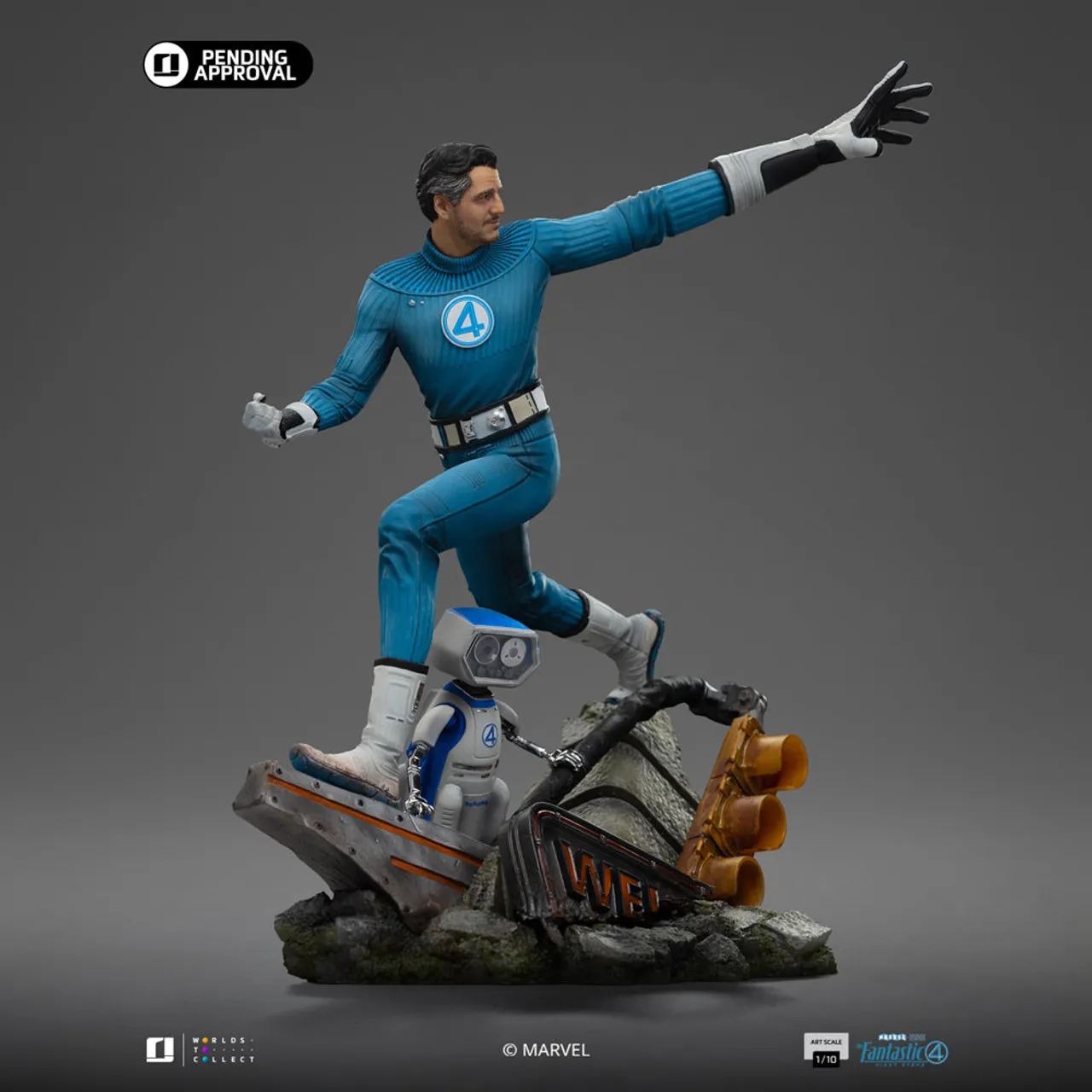 PACK FANTASTIC FOUR - 1/10 ART SCALE - IRON STUDIOS - Foto 4