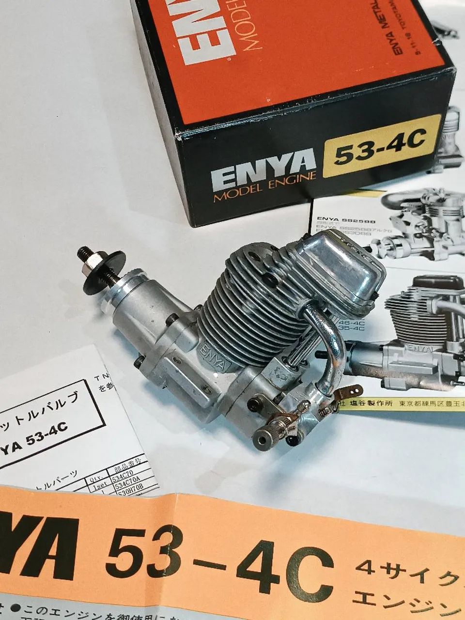 Motor Enya 53 4C motor 4 tempos aeromodelo  - Foto 4