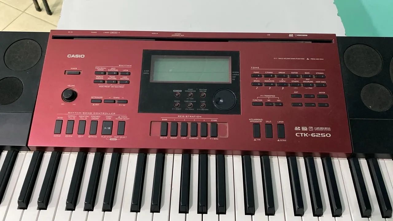 Teclado Cássio CTK-6250