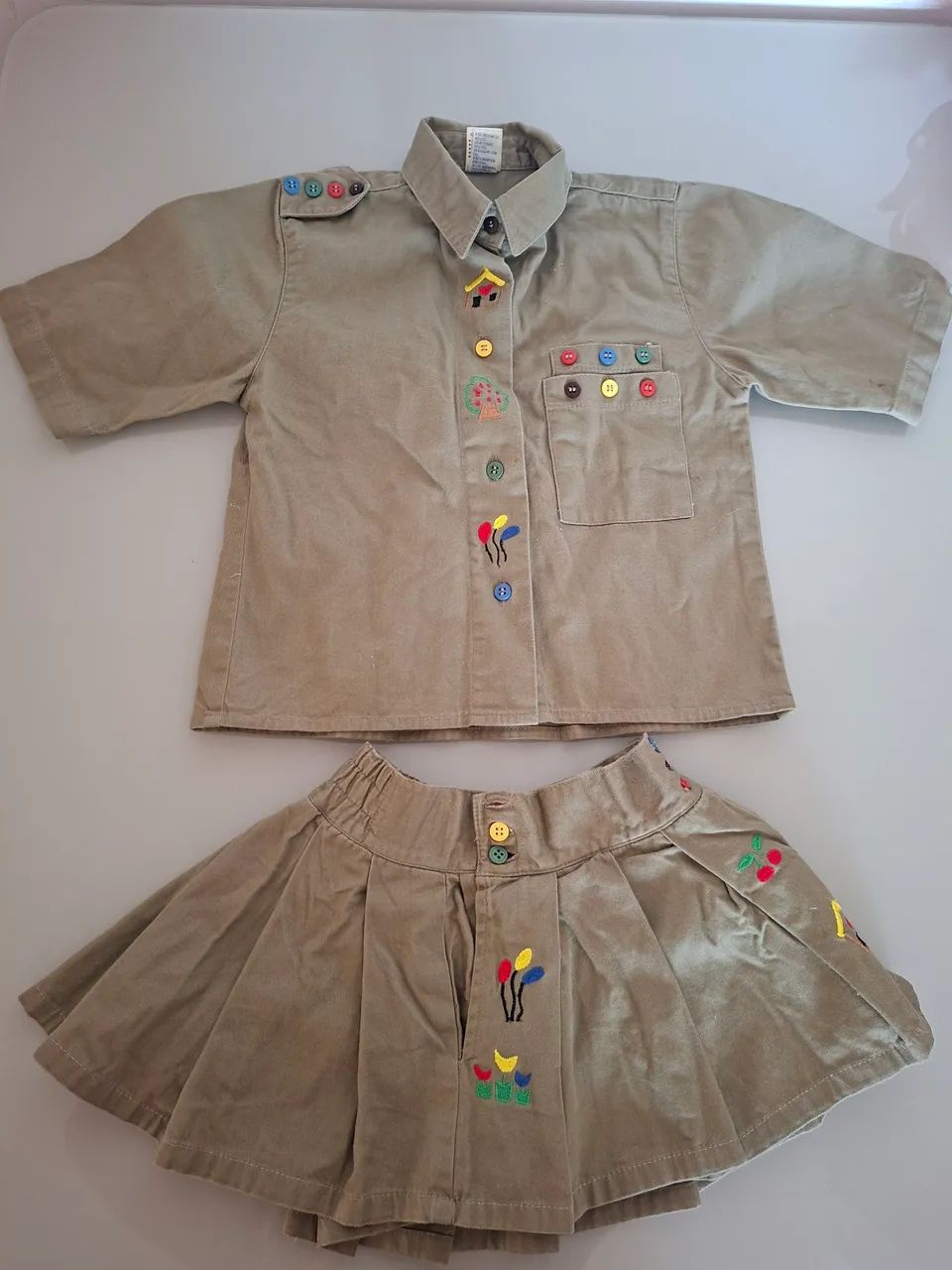 Conjunto infantil Xuxa da marca O Bicho Comeu