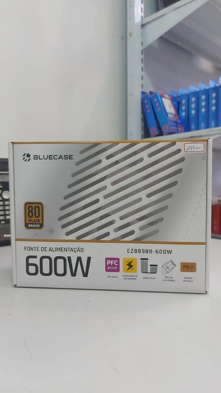 Fonte Bluecase de 600w