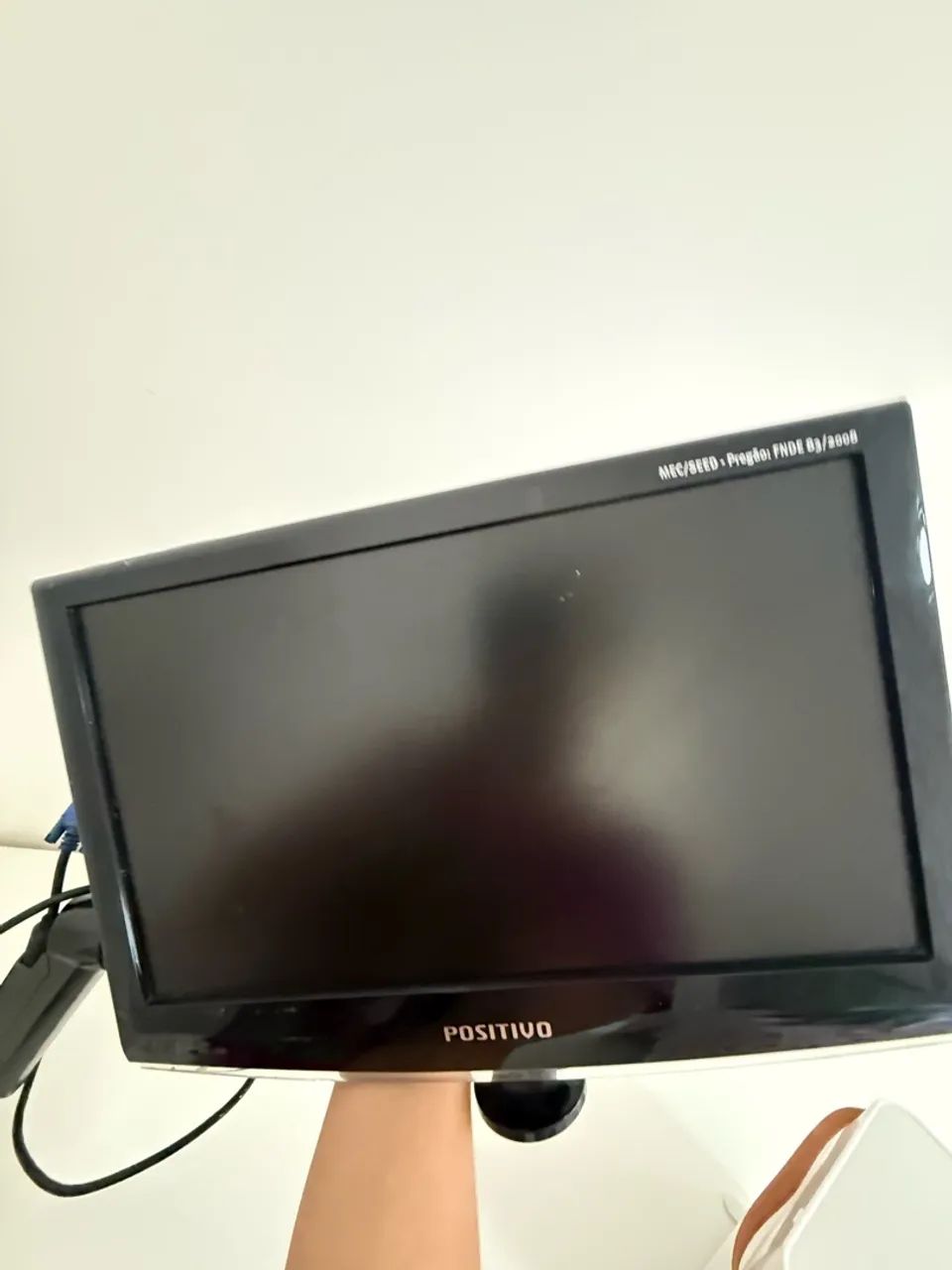 Monitor positivo com braço articulado