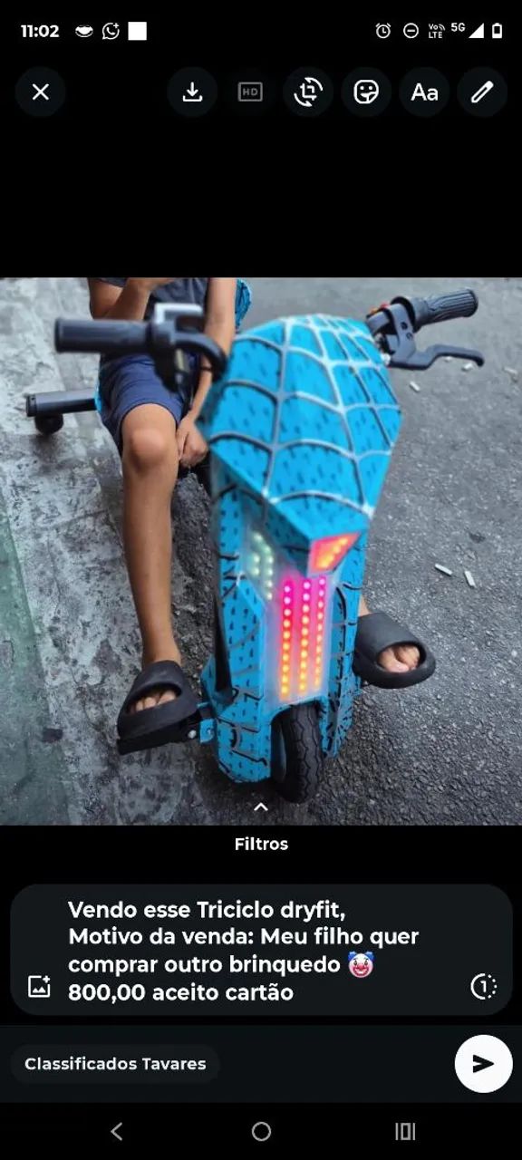 Triciclo Dryfit