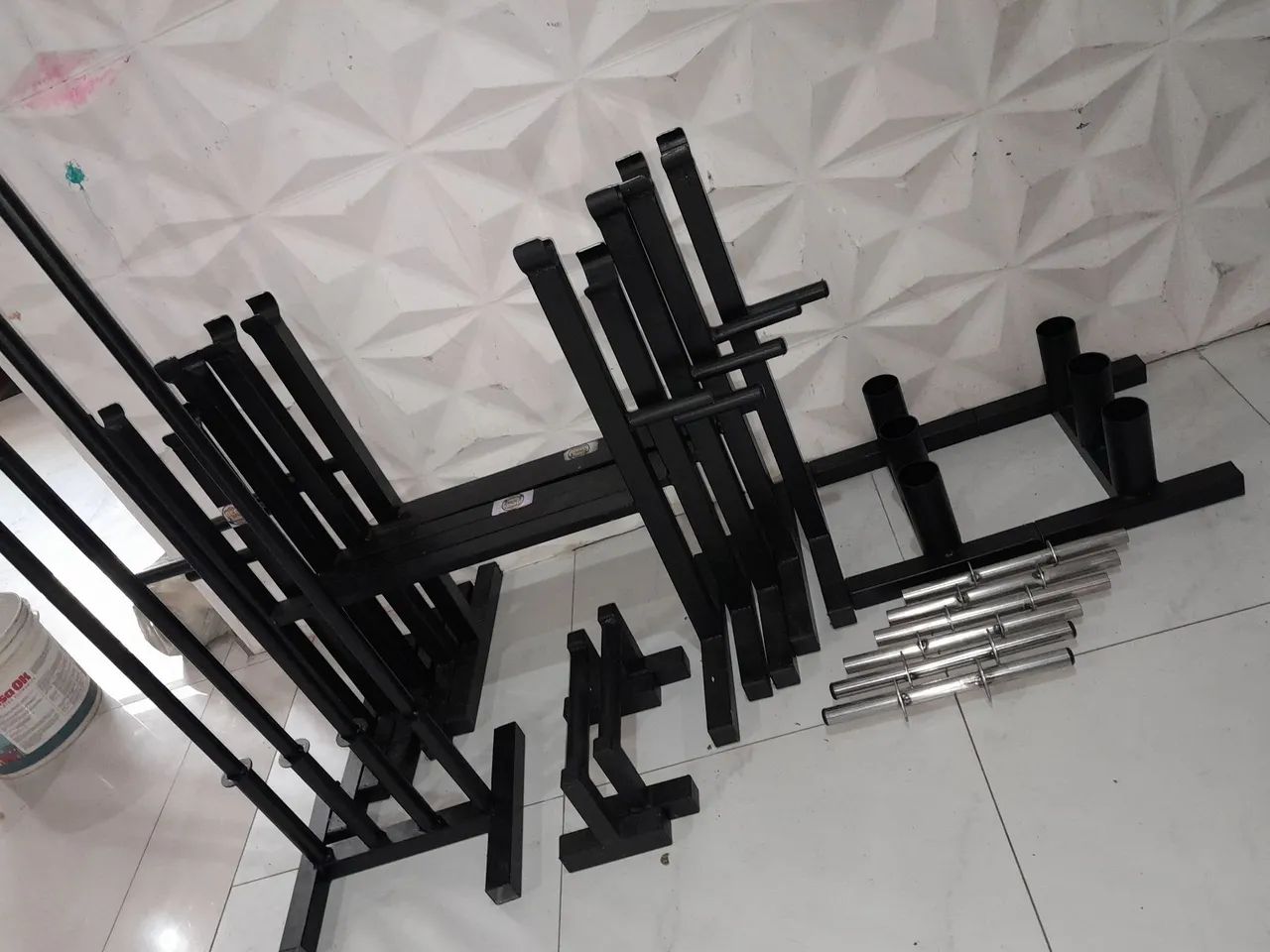 Anilhas / Barras / Suporte / Halteres  - Foto 4