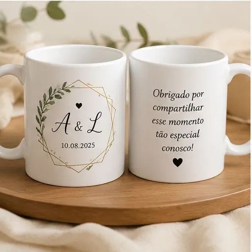 CANECA LEMBRANÇA DE CASAMENTO - Foto 3