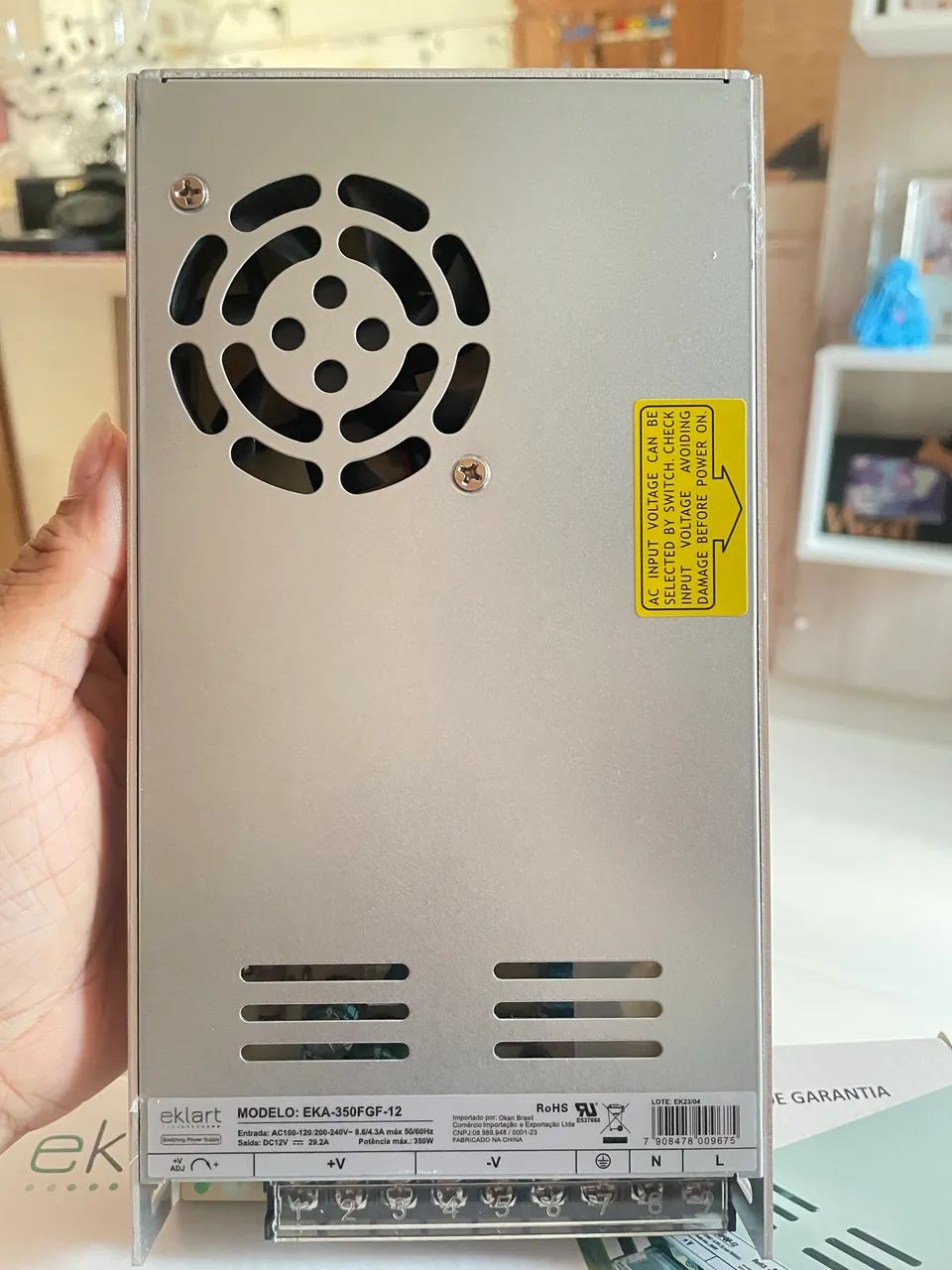 Fonte Chaveada - 12V - Equipamentos Para Comércio - Cidade Nova