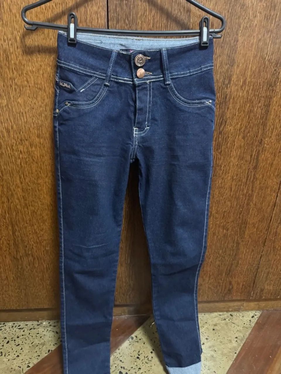 calça jeans feminina w.pink 38