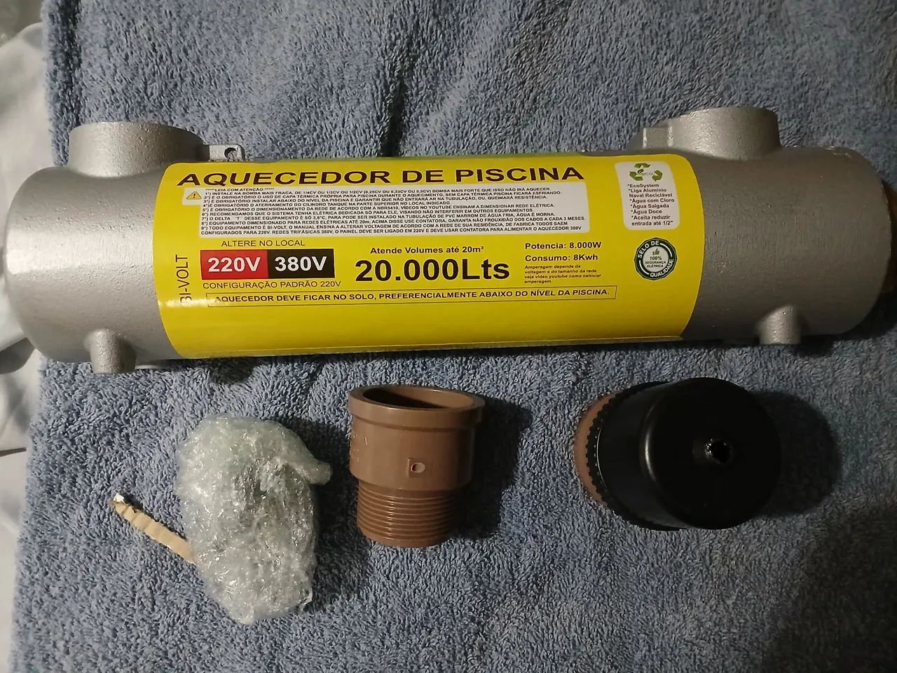 Aquecedor de piscina 
