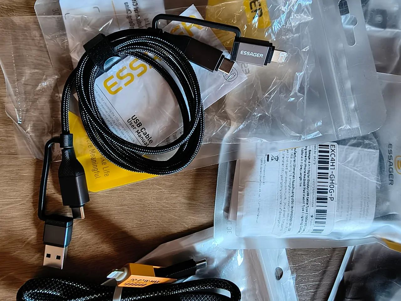 Cabos de carregador para iPhone e Android  - Foto 3