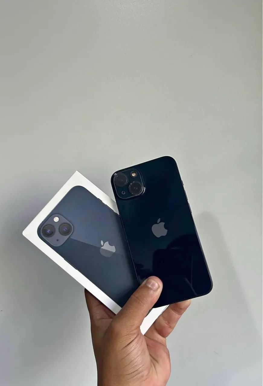 iPhone 13 256 gigas todo original aceito cartão  - Foto 2