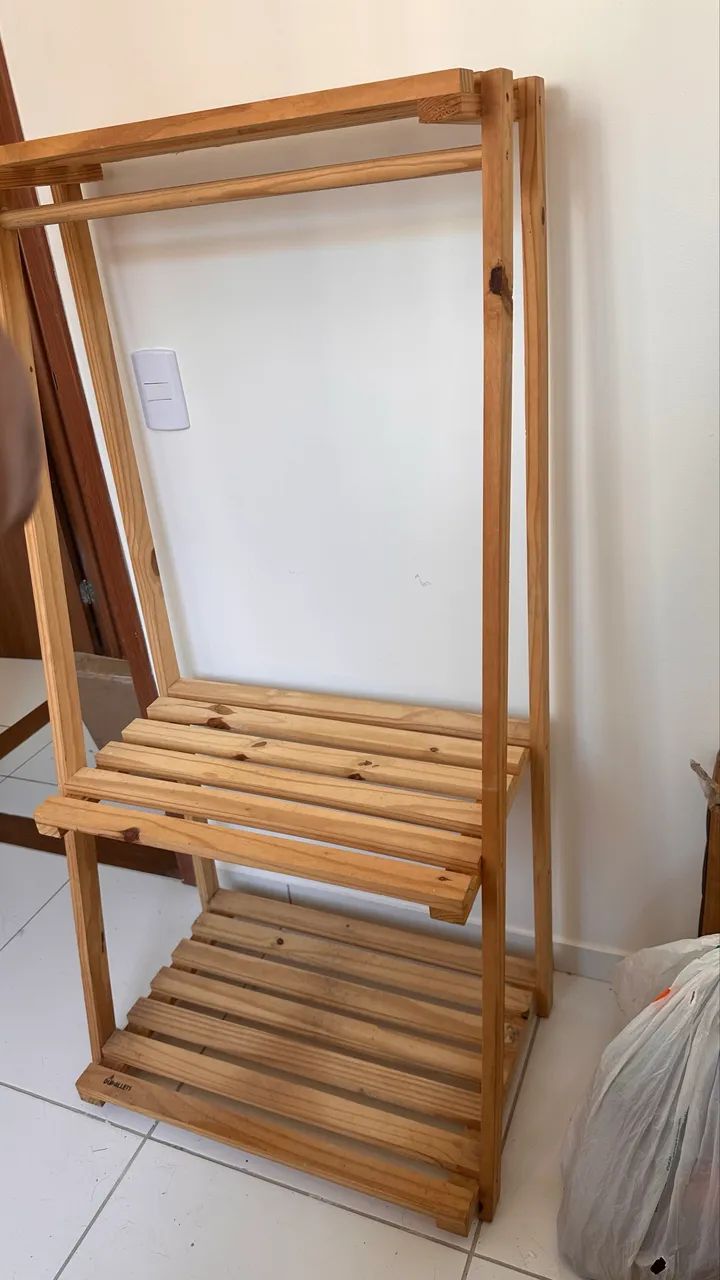 Estante Arara Pinus  - Foto 3