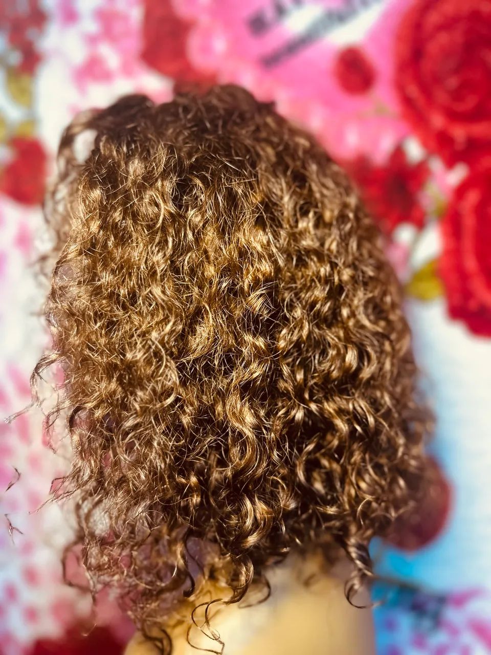 Lace front cabelo humano 13x4 Ruivo 30cm  - Foto 2