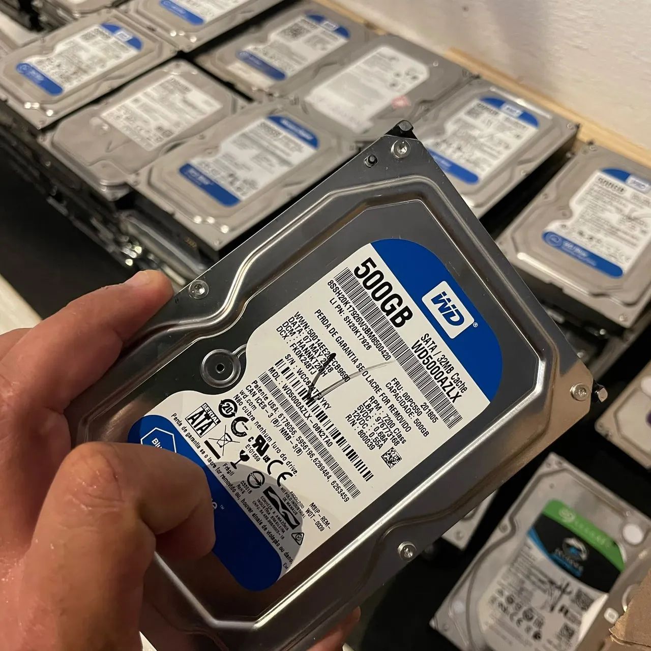 Lote 50 HDD desktop 500g 100%  - Foto 3