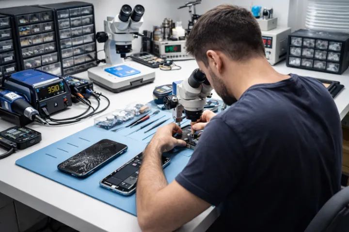 Assistencia rapida para celular, concerto rapida a domicilio, peças premium e originais - Foto 2