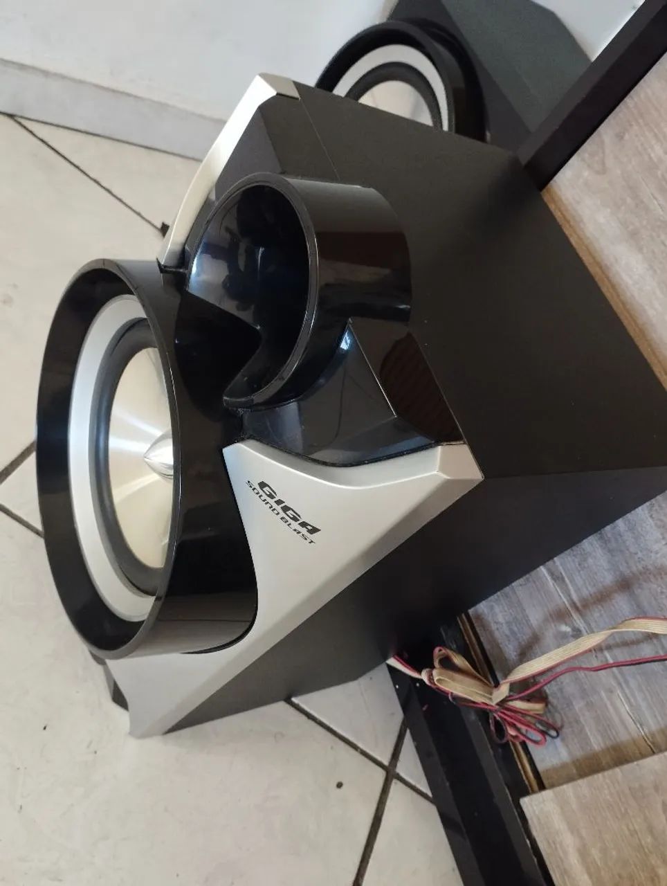 Som Samsung giga sound 3 caixas  - Foto 4