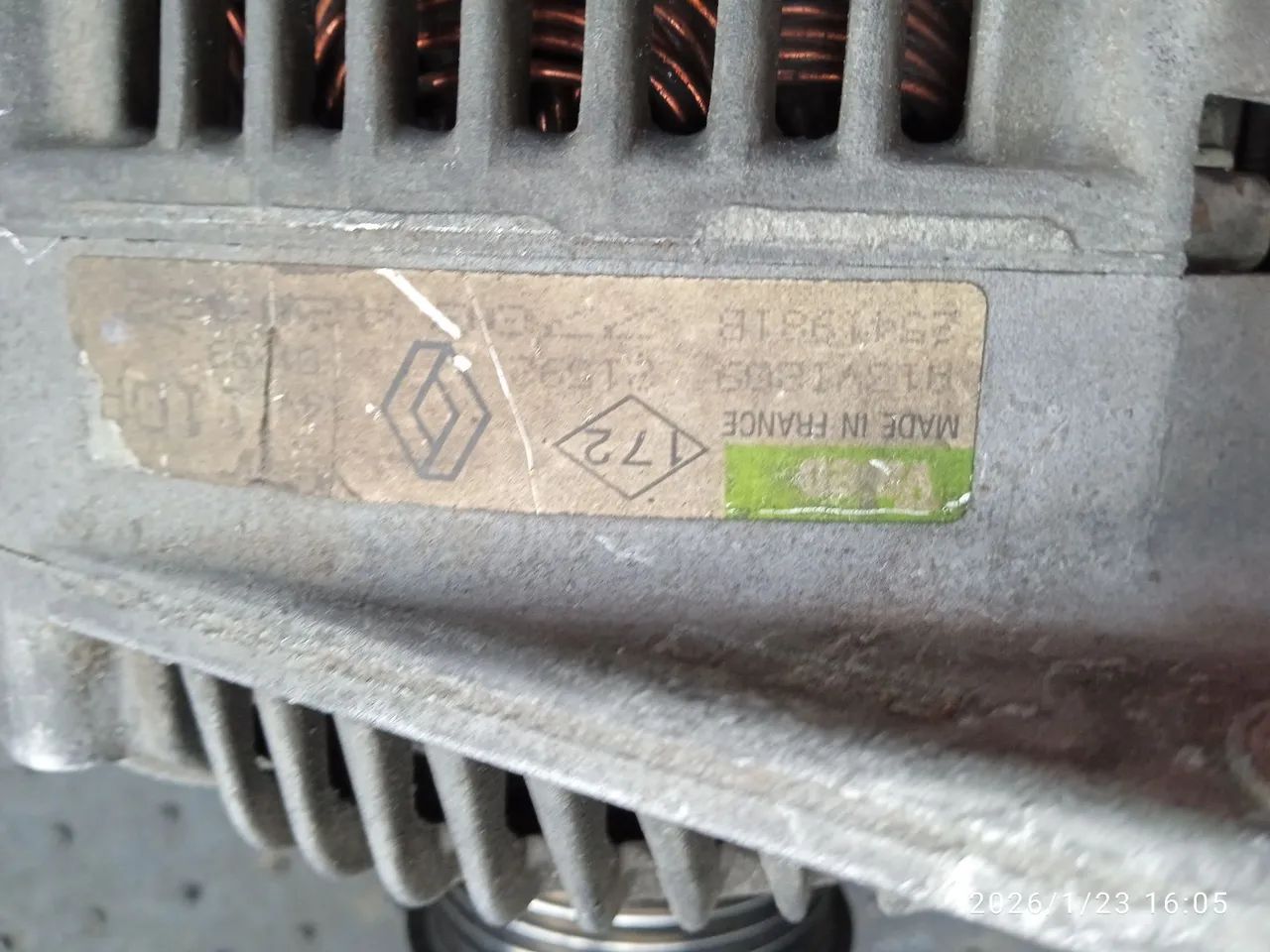 Alternador Renault Scenic Megane  - Foto 4
