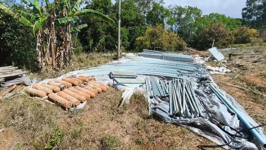Estrutura de estufa agrícola  - Foto 3